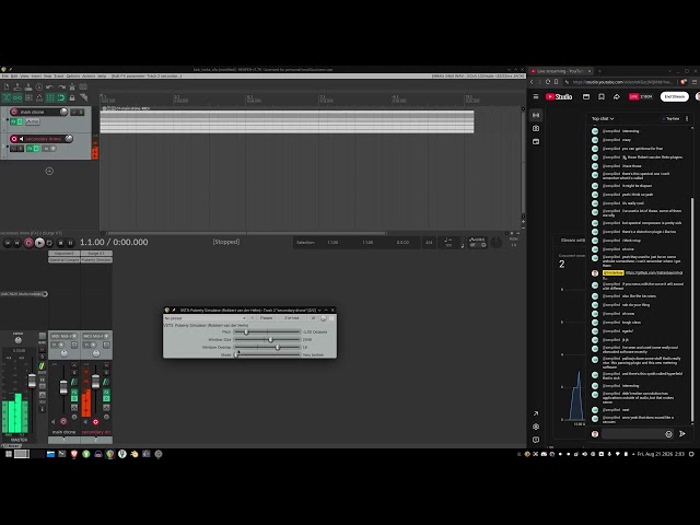 ufo sound design stream