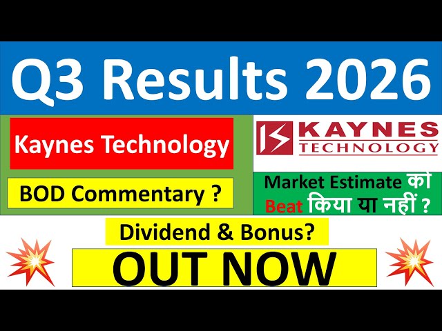 Kaynes Technology q3 results 2026 | Kaynes Technology results today | Kaynes Technology Share News
