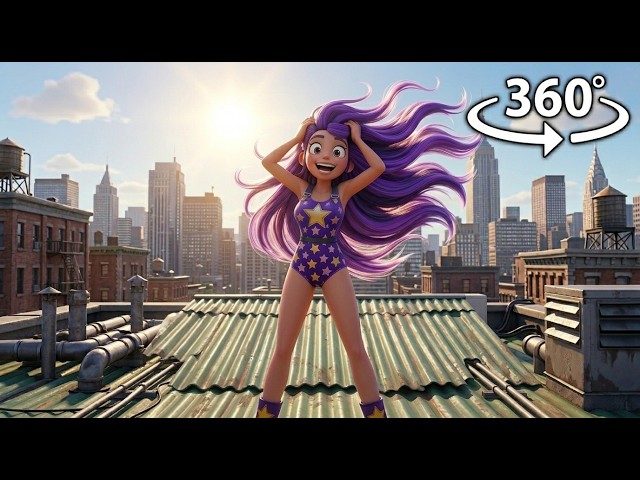 RUN! Giant Lily Is Chasing You on the Rooftop!
