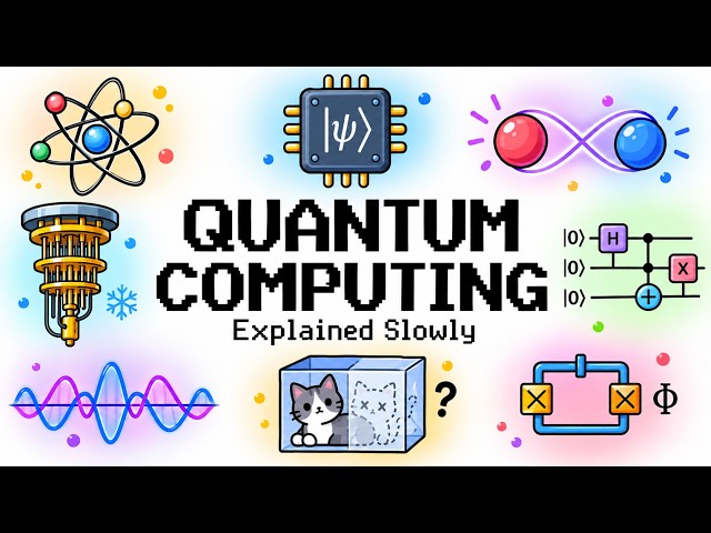 Every Confusing Thing About Quantum Computing Explained Slowly (For Sleep)