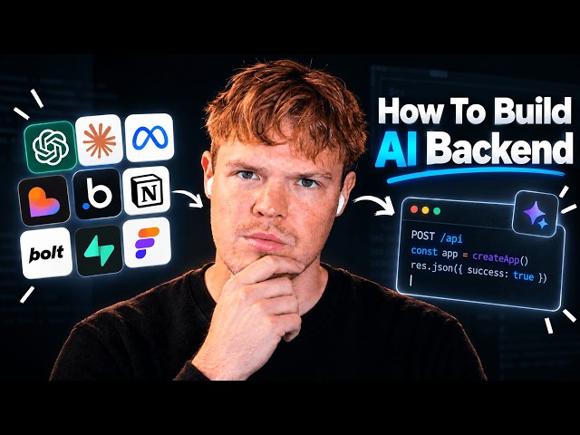 How To Build an App's Backend with AI (no experience needed)