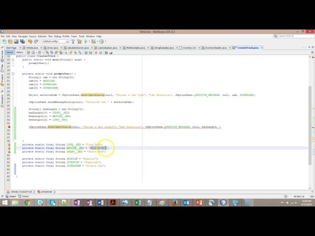 Simple nested if test and JOptionPane in Java
