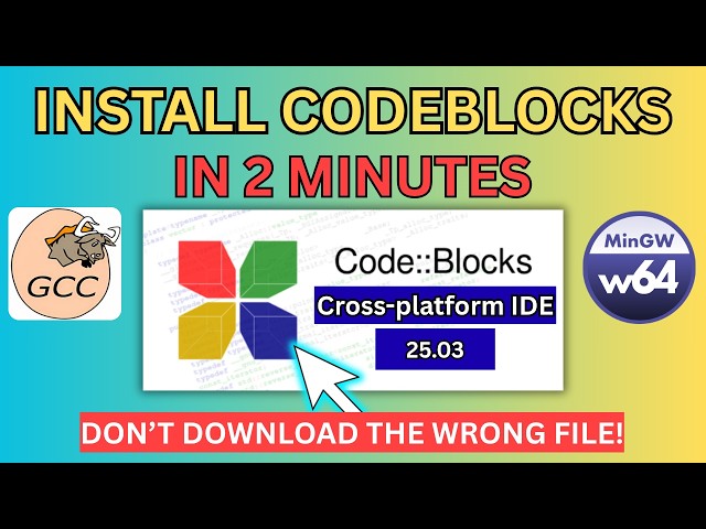 Install CodeBlocks on Windows the Right Way | Full GCC Compiler Setup #installcodeblocks