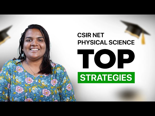 CSIR NET Dec 2025 | Physical Science Preparation Strategy | Malayalam