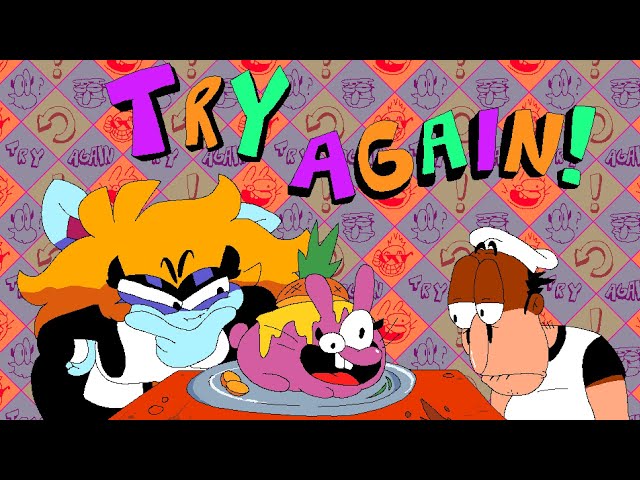 Pizza Tower Caos Mod - All Donisha's Final Judgement Screens