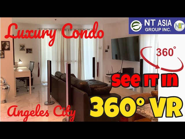 Kandi Tower, Angeles CIty, 2 Bedroom Condo in 360 ° VR