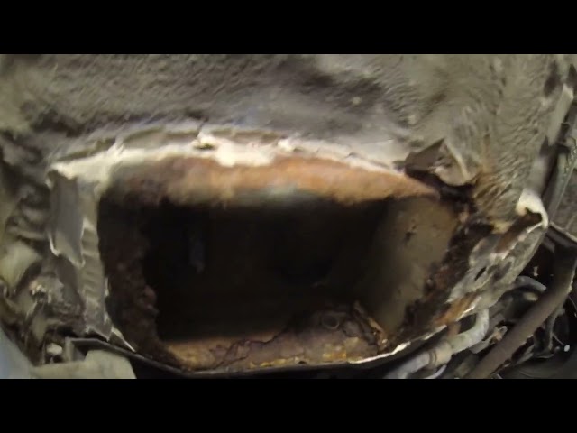 Dacia logan 2005 -  floor rust repair