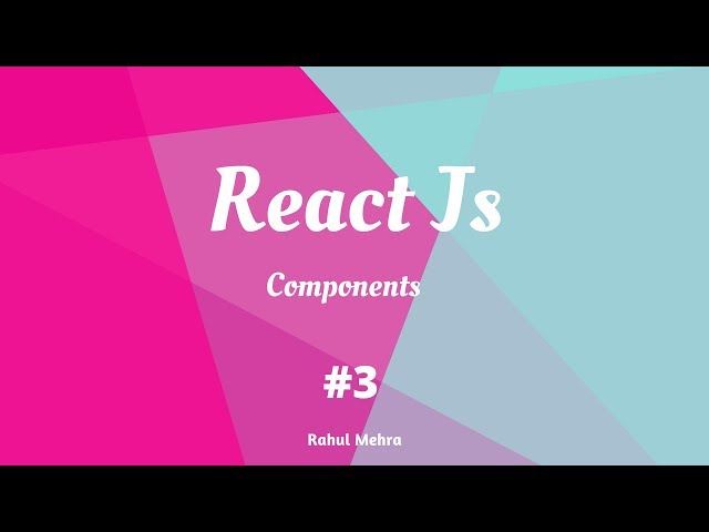 React JS - All About Components in Hindi/Urdu