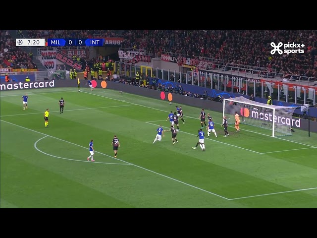 Champions League 10/05/2023 / Goal Dzeko against AC Milan