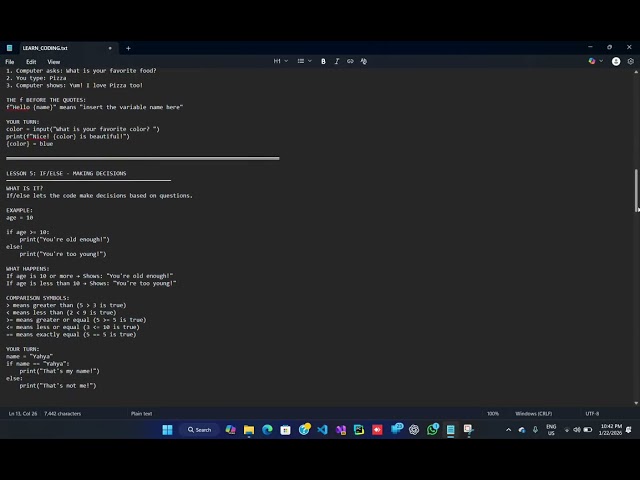 python coding for beginners