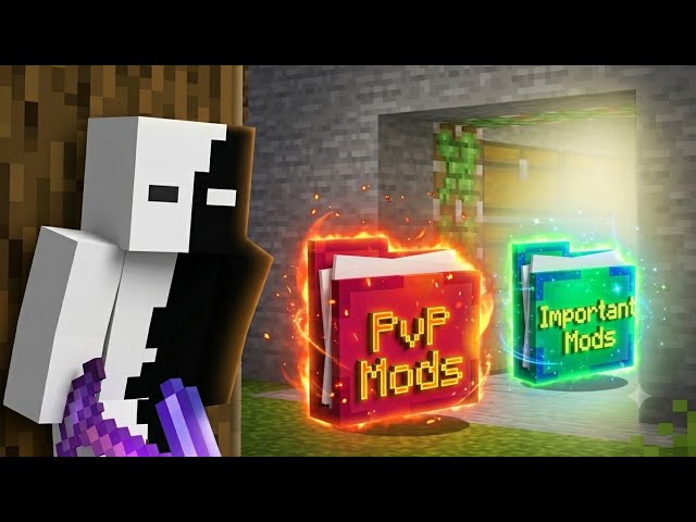 I Made the PERFECT Minecraft Mods Folder for Your Work 🤯 !