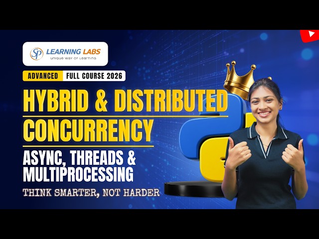 Hybrid & Distributed Concurrency in Python | Async, Threads & Multiprocessing