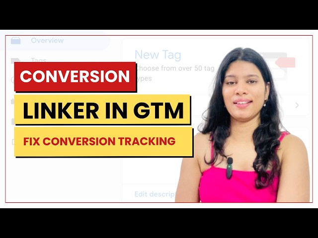 How to Setup Conversion Linker in Google Tag Manager | GTM Conversion Tracking Tutorial #ga4