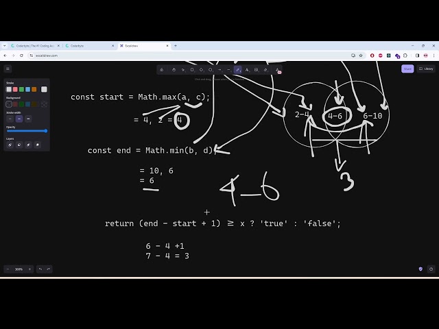 Coderbyte | Overlapping Ranges | Easy | Solution with JavaScript