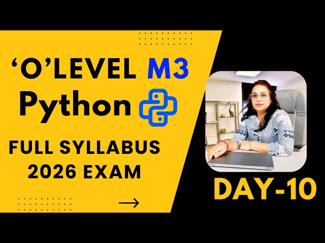 Python Day-10 | Modules in Python (Import, Built-in & User-Defined) | Professional Tutorial