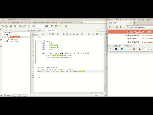 OOP PHP Introduzione