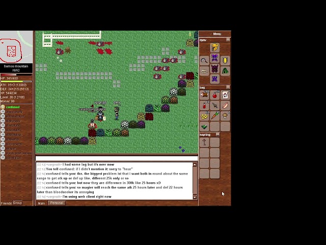 Raining in Stendhal - grass background