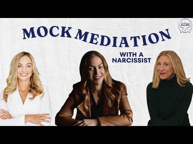 Mock Mediation with a Narcissist: What Happens When Your High-Conflict Spouse Hides Money