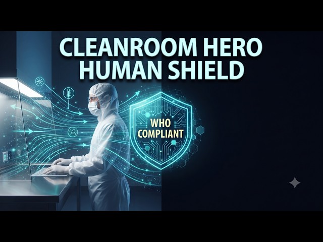 The Human Shield: Master Cleanroom Behaviour Under WHO Guidelines 🧫🧑‍🔬