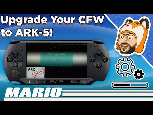 How to Upgrade Any Modded PSP to ARK-5 CFW - Overclocking & More!