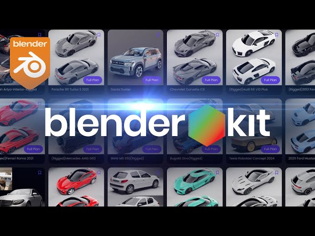 How to Install and use BLENDERKIT and quick tutorial - Blender 3d Add on.