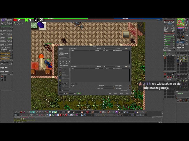 [ NEVIA ] Tylko jedno w głowie mam Tibii pięć gram #tibia #nostalgia