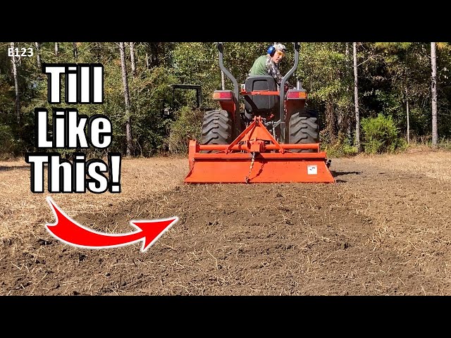 How to Use a Tiller with a Compact Tractor