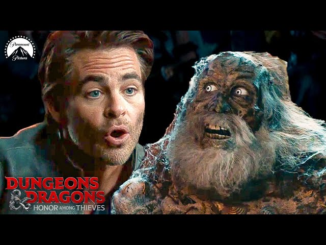Chris Pine Questions A Corpse Like A True D&D Player 💀 | Dungeons & Dragons: Honor Among Thieves