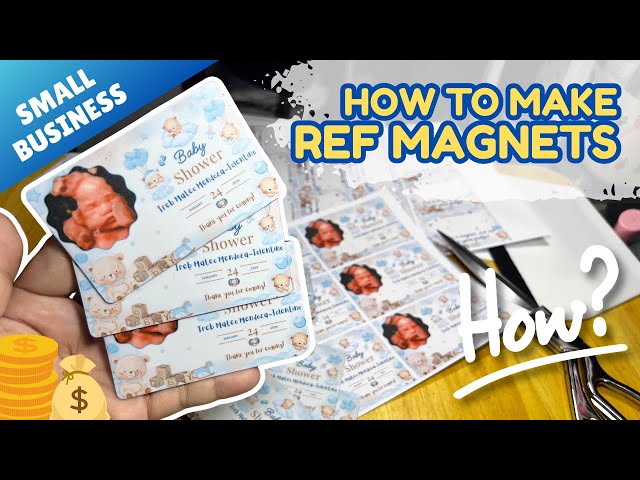 HOW TO MAKE REF MAGNET? 2026 | ATM SIZE | Small business Idea