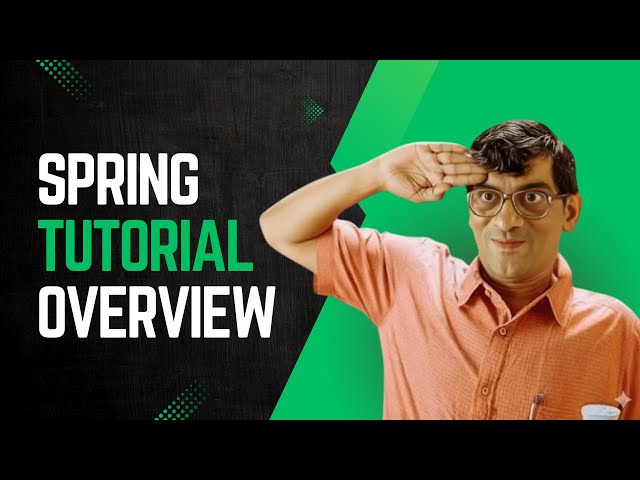 SP 1 | Spring Tutorial Series Introduction | Road to Microservices & System Design
