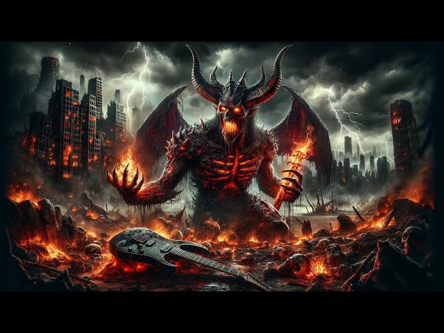 Heavy Metal From The Deepest Point of Hell (No Vocal 2) | Best Intrumental Metal | Astral Onslaught