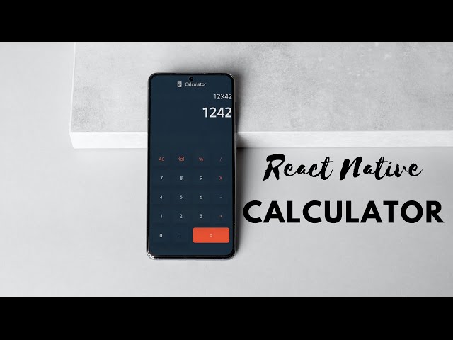 React Native Calculator App UI - 1.0 | AB CODES