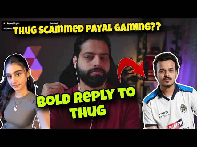 8bit Thug Also Scammed Payal Gaming?? | Rakazone Bold Reply To Thug |Rakazone React On Hastar Reply 