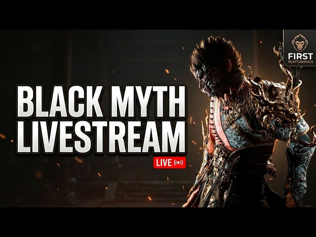 🔴 Black Myth: Wukong Livestream – First Playthrough & Boss Fights (Portrait)