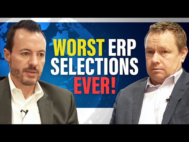 Top 5 Worst ERP Software Selections | Bad ERP Software Decisions | ERP Selection Case Studies