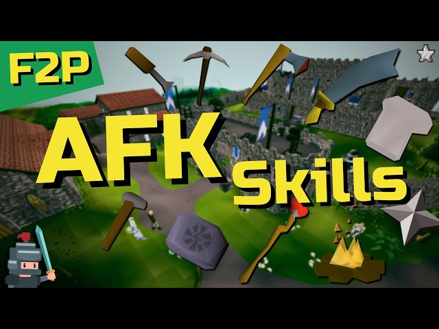 AFK Skilling in F2P OSRS Guide 2.0 - Train While You Work