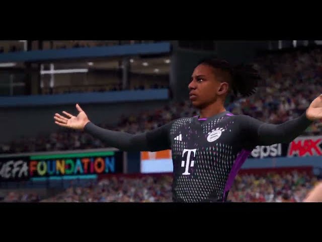 Aston Villa vs Bayern Munich #coman #goretzka #olise #all #goals #fc24 #ucl
