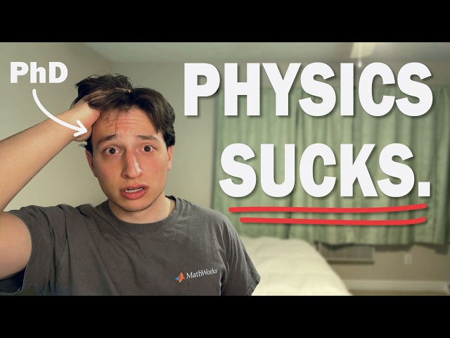 Why is Physics So Hard?