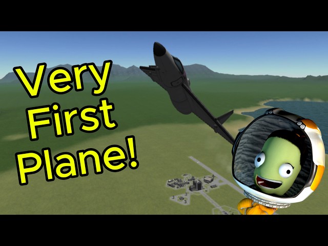 How to build your FIRST plane in Kerbal Space Program!