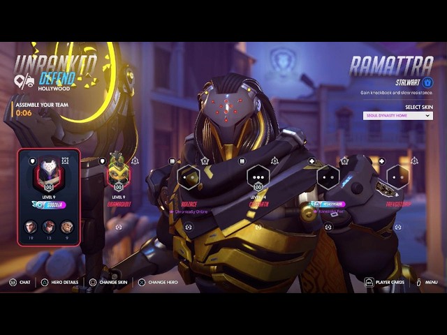 Making enemy team ragequit with Ramattra [Dynamic queue Overwatch 2]
