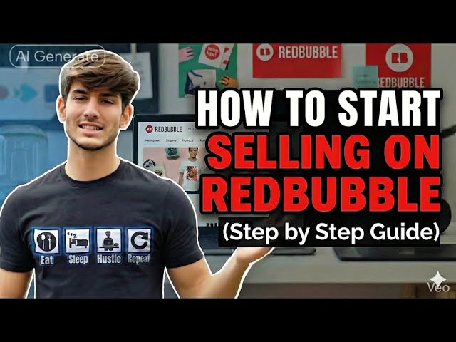 How to Start selling on #Redbubble (step by step guide) 