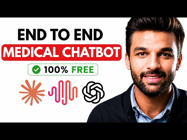 Build a Complete Medical Chatbot with LLMs, Vision and Voice | Step by Step Tutorial