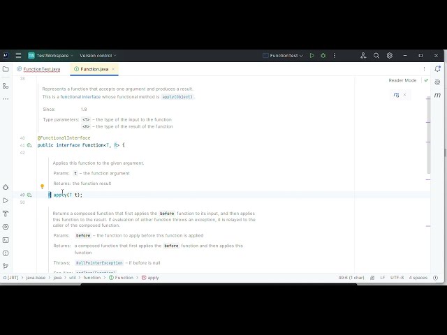 Function (Functional Interface) Java 8