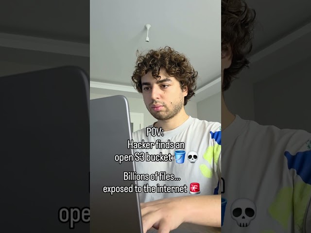 Cloud security’s most embarrassing mistake #shorts