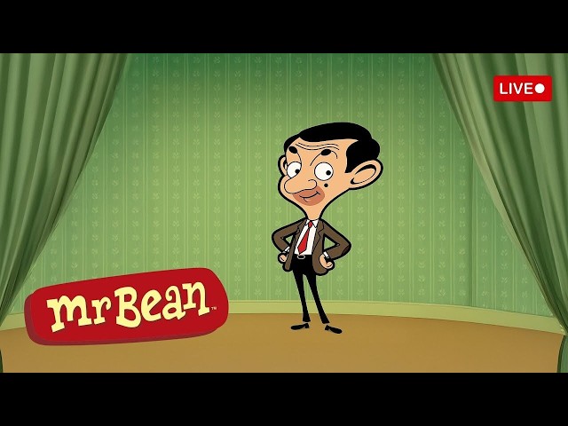 Mr. Bean Cartoon S1 LIVE: Hilarious Trouble Starts Here!