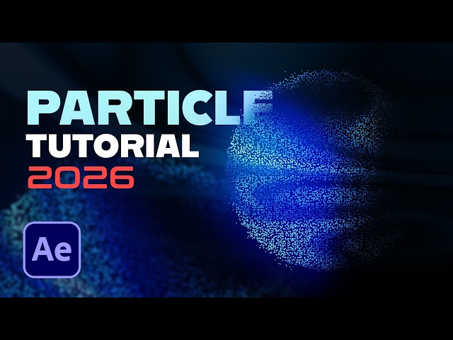 Create PARTICLE Aniamtion with NO PLUG-INS In After Effects