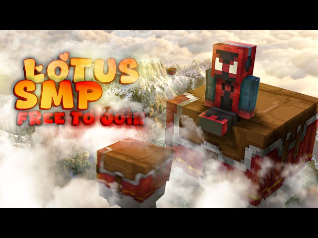 MINECRAFT LIVE | LOTUS SMP day4 🔥🥵 Free to join 24/7 java+MCPE #minecraft  #survival