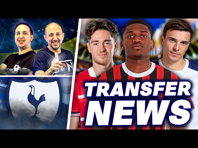HUGE Spurs Transfer Update: Vuskovic Decision, Palhinha Twist, Leão Interest & Hackney Move Expected