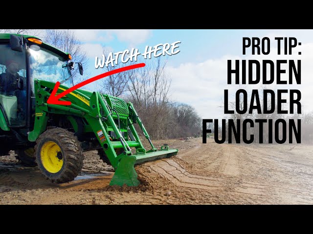 DO YOU KNOW ABOUT THIS LOADER FUNCTION? WE'LL TEACH YOU ALL ABOUT IT.