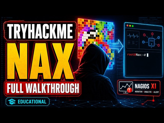 TryHackMe Free Room | Nax Walkthrough | Piet Decoding to Nagios XI Root